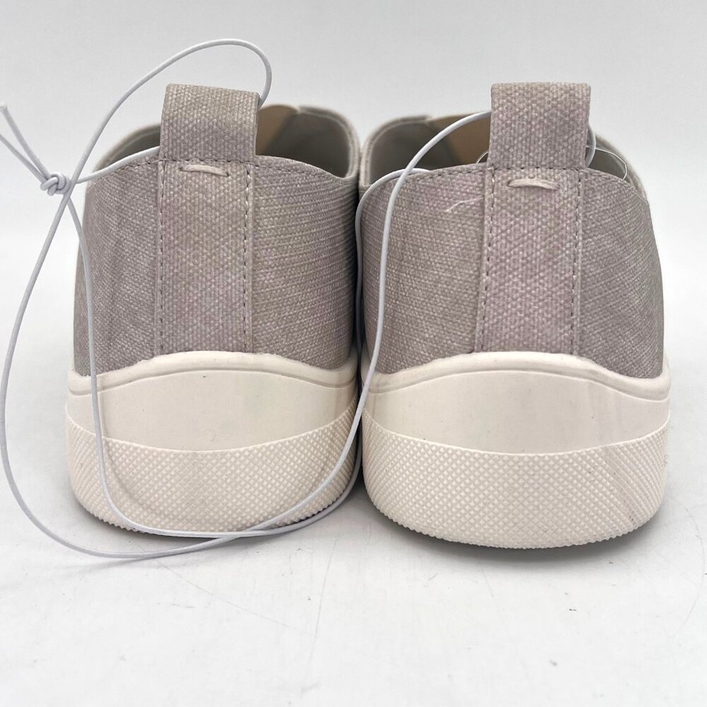 Kensie Salia Slip On Canvas Boat Shoes Sneakers Womens10M Beige Casual Loafers - Picture 5 of 14